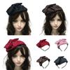 Fascinator Hats for Women With Bows Designs Comfortable Party Headwear Fashion Hair Accessory for Halloween Weddings