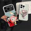 Чехол для телефона Spy X Family Bond Yor Anya Для iPhone 17,16,15,14,13,12,11,Pro,XS,Max,Plus,Mini,SE4,E Белый Матовый Ударопрочный Чехол