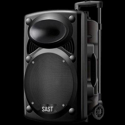 SAST A90S Мощная уличная Bluetooth-колонка на колесиках, вилка CN (адаптер в комплекте) (Китайская версия)
