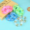 2Pcs Dollhouse Miniature Swimming Ring Cute Duck Bathing Float Lifebelt Toy