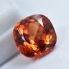 High Quality Natural 5.80 Ct   Orange Sapphire Square Cushion Gemstone