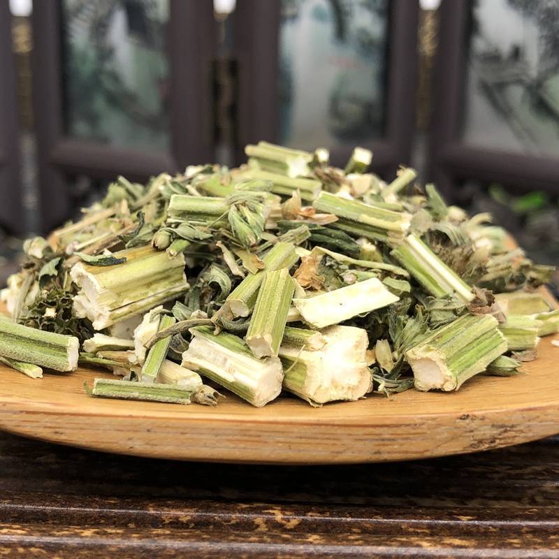 Свежий китайский травяной чай пустырник, замоченный в воде Leonurus Japonicus Yimucao