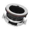 Комплект фланцев для мойки измельчителя отходов из нержавеющей стали 114 мм с защитой от брызг