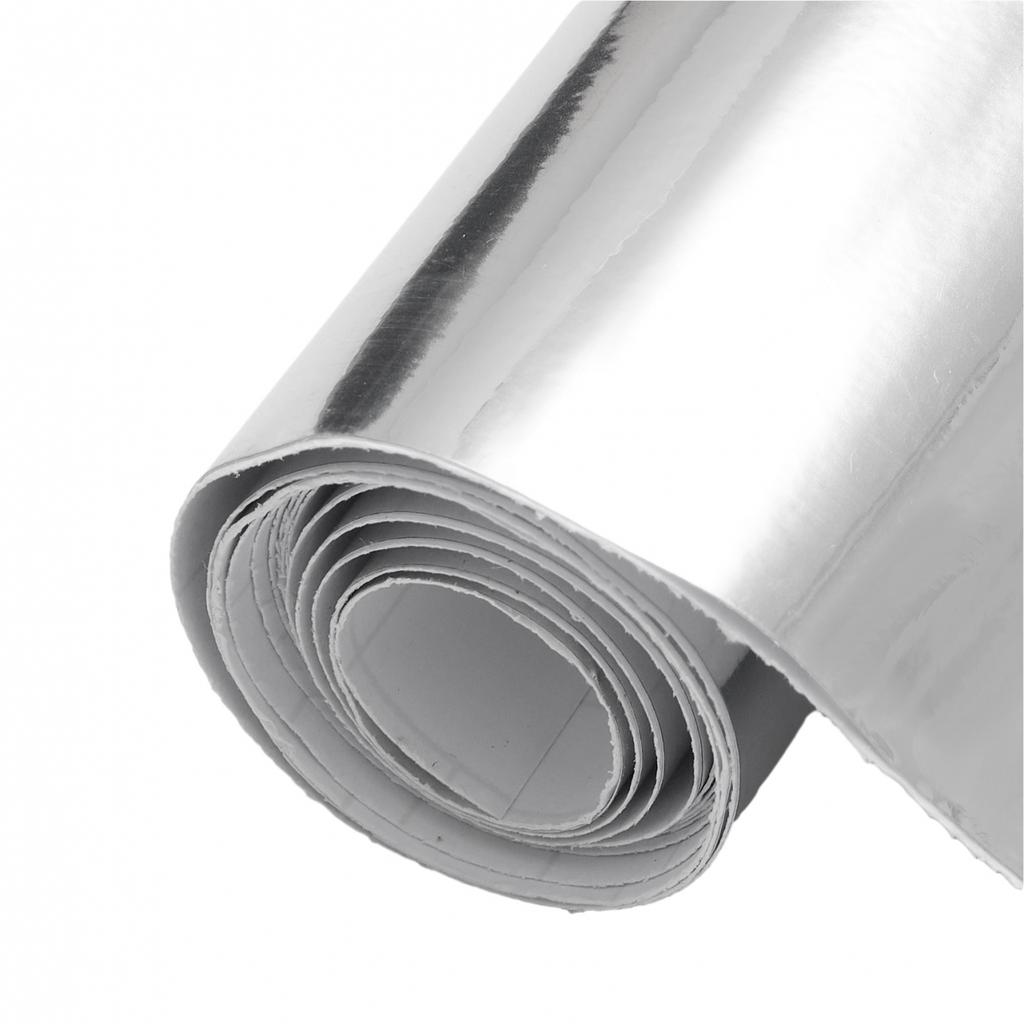 Серебристый хром Наклейка на автомобиль Зеркальная виниловая пленка Наклейка Защита от УФ-лучей Водонепроницаемая