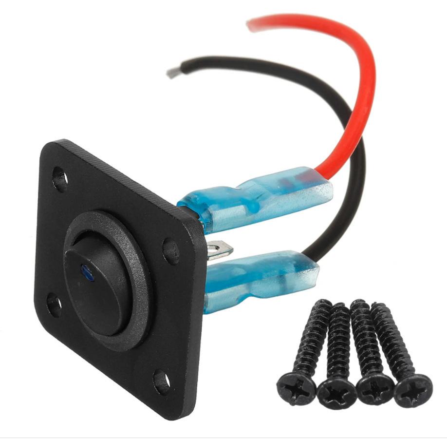 12 В 1-4 Gang Универсальный тумблер Панель USB Автомобиль Лодка Морской Автофургон Грузовик Синий светодиод Стильные аксессуары Морской кулисный переключатель