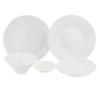 [Made In Japan] Bom Dia Mino Ware 5-Piece Dinnerware Set (White)