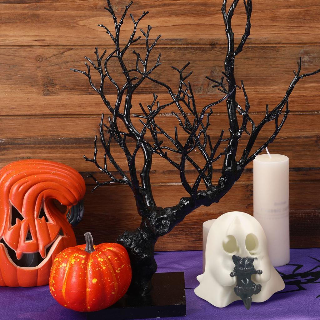 Halloween Statue Horror Resin Statue, Cute Finger Ornaments, Great For Indoor And Porch Halloween Decorations!