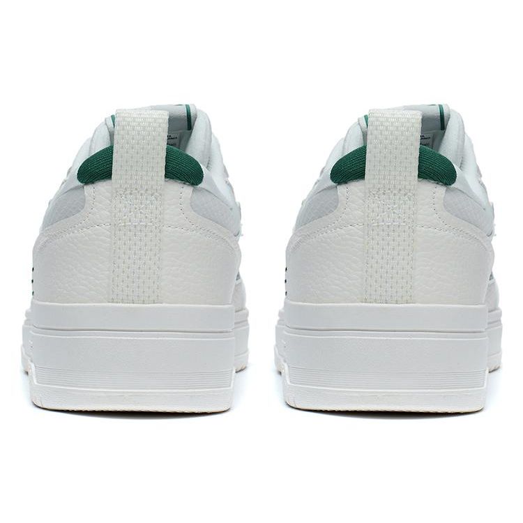 Li Ning Tian Ji 2.0 Durable Breathable Low-Top Skate Shoes Men Skate Shoes White Green AGCT211-1