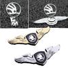 WMZW4 Car Front Bonnet Emblem Sticker for Skoda Fabia 1 Octivia RS Superb 2 Rapid Kodiaq A7 Karoq Citigo Yeti Kamiq Vision S 3d Badge