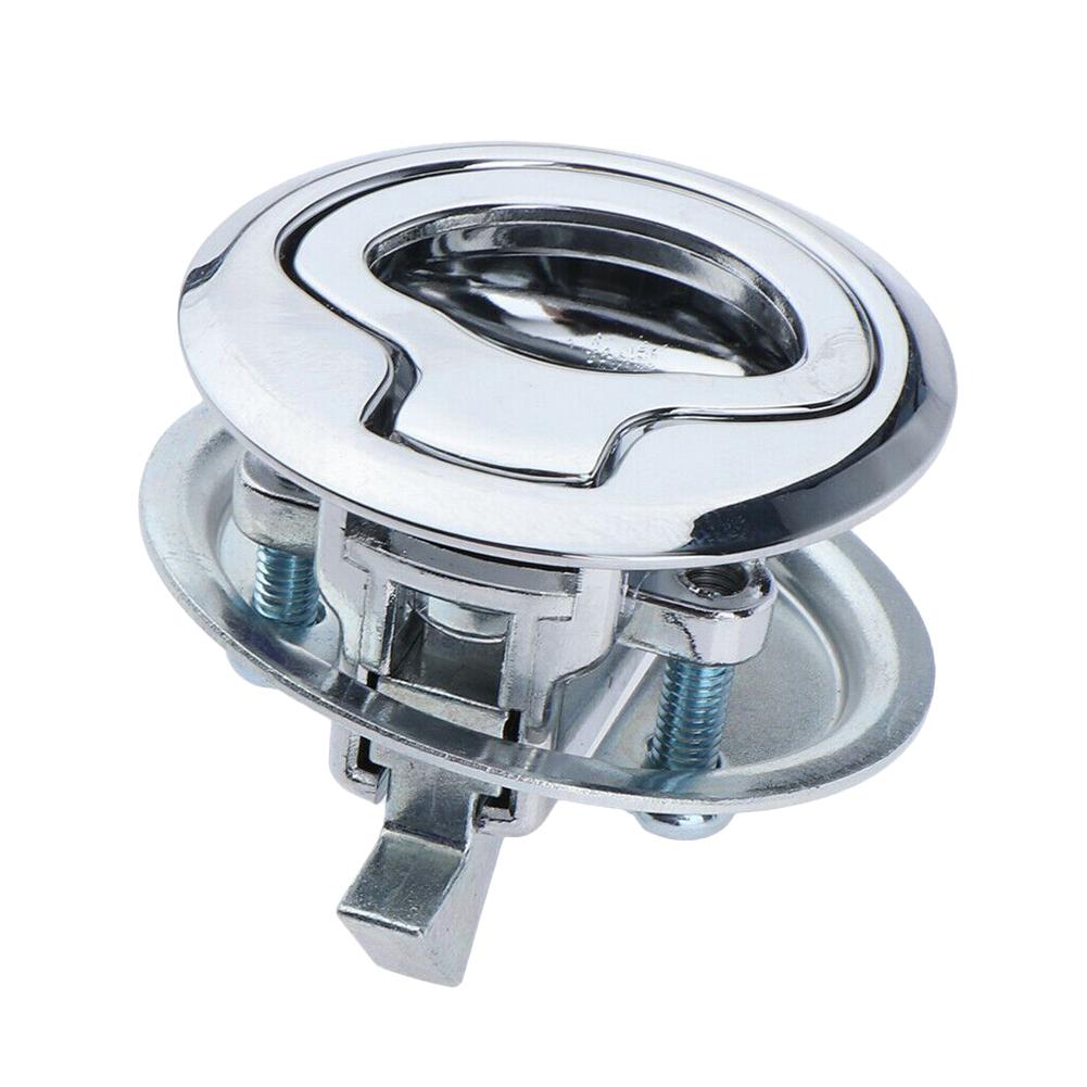 Marine Hatch Locking Locker Boat Embedded Flush Pull Hatch Slam Latch For Boat Alloy Latch Latch 1.77 Inch 2Pcs 4Pcs
