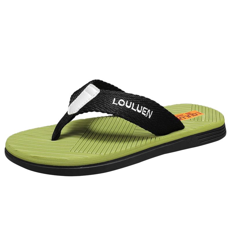 Модные мужские шлепанцы, модные мужские пляжные сандалии, мягкие летние тапочки для отдыха на открытом воздухе, размер 39-45