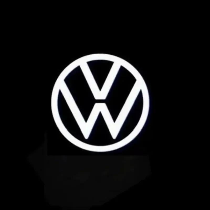 2025 Горячая светодиодная лампа-проектор логотипа на дверь автомобиля для Volkswagen VW Touareg 7P Golf 5 6 7 Jetta MK5 MK6 MK7 Passat B6 B7 B8 Автомобильный кондиционер