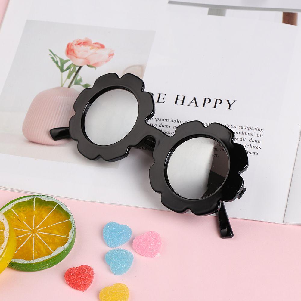 1 шт. Модные милые трендовые уличные очки в форме цветка, солнцезащитные очки для детей, винтажные