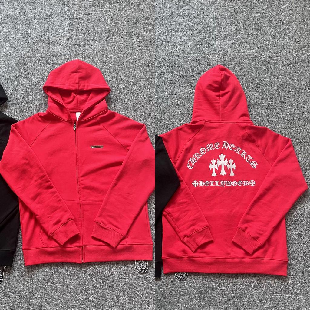 Худи с вышивкой Крест Подкова для мужчин и женщин - Осенняя одежда