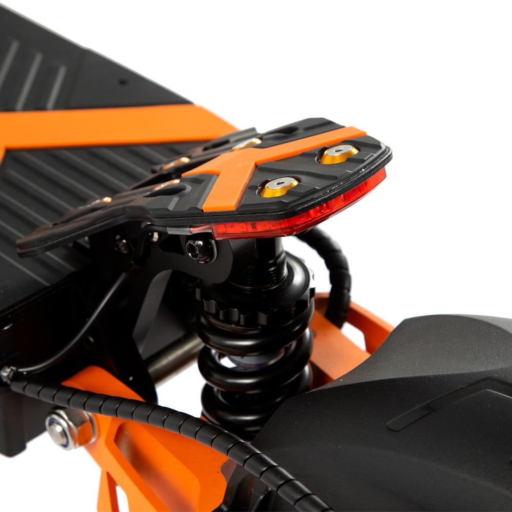 Электросамокат Kukirin GII MAX 1000 Вт, Макс. скорость 55 км/ч, Запас хода 70 км, 48 В 20,8 Ач, 10" Внедорожные шины, Складной, ЖК-дисплей, IP54, Задний привод