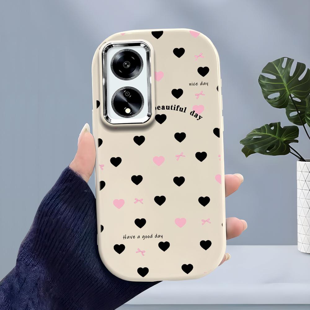 Solid Color Silver Edge Lens Soft Liquid Silicone Shockproof Phone Case for iPhone Samsung Huawei Honor Xiaomi Redmi OPPO Realme Vivo Infinix Tecno