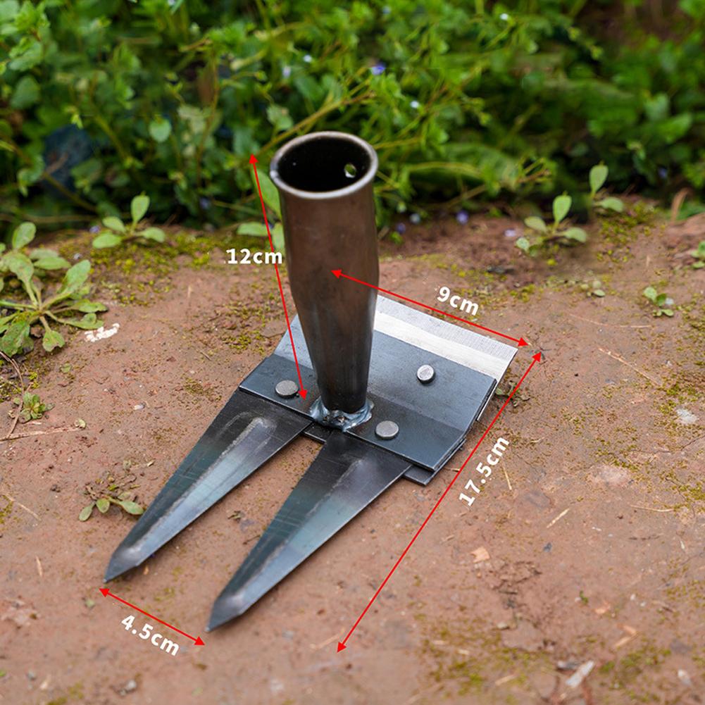 2/3/4/5/7 Teeth Heavy-Duty Steel Garden Hand Weeding Rake Tools Complete Weeding Multifunctiona Z5M7