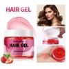 Transparent Gel Hair Gel 100ml Styling Curly Hair Moisturizing Fluffy Bubble Elastic Hair Gel