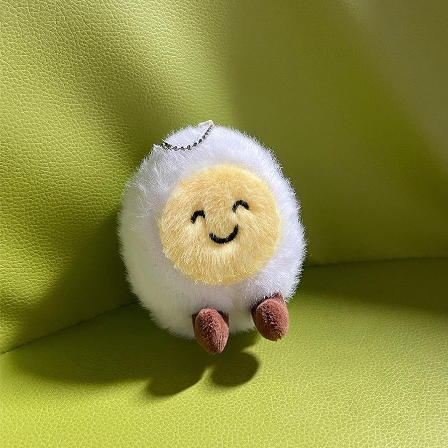 Fun Boiled Egg Doll Plush Toys Hot Spring Egg Doll Food Doll Pendant Children's Gift