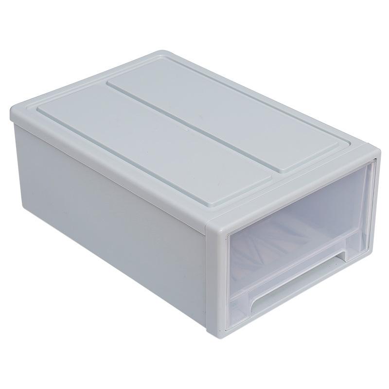 3pcs Wardrobe Drawers for Clothes Stackable Quilt Storage Transparent Organizer Box Desktop Drawers Storage Box