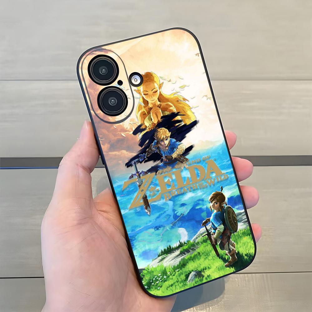 Чехол для телефона Game-L-Legends-Of-Z-Zeldas Для iPhone 17 Pro Max 15 16 Pro 14 Plus 13 11 12 Xr X Xs 7 8 SE Plus Задняя крышка