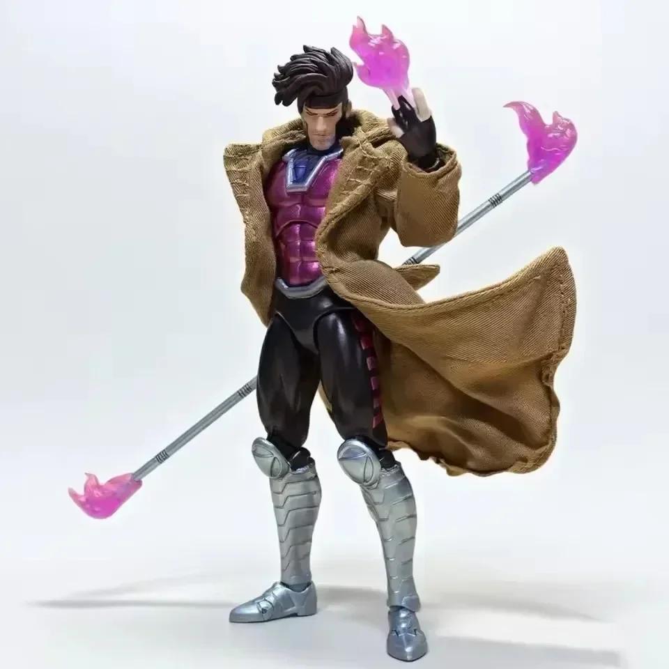 В наличии Ct Toys Фигурка Гамбита Mafex Люди Икс Росомаха Shf Аниме Фигурка Действия Статуэтка Модель Подарки Игрушка для Детей 131 Позируемая Сочлененная Масштаб Детализированная