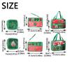 Creative Christmas Clear Travel Bags Cartoon Make Up Organizer Unique Cosmetic Zipper Pouch  Girls