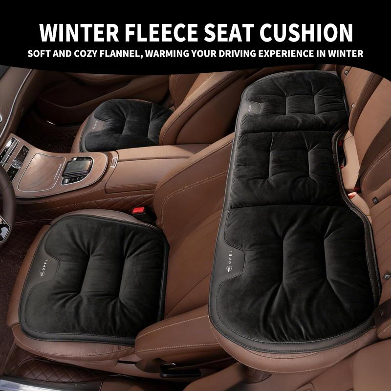 Winter Car Seat Cover Cushion Warm Flannel Protector Booster Pad For Opel Corsa Mokka Astra Cascada Adam Insignia Meriva Vectra BX8