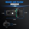 12671624 Mass Air Flow Sensor Meter MAF Sensor for Chevy Cruze 2013- Sonic 2012- Trax 2015- Buick Encore 2013- Verano 2012-2017