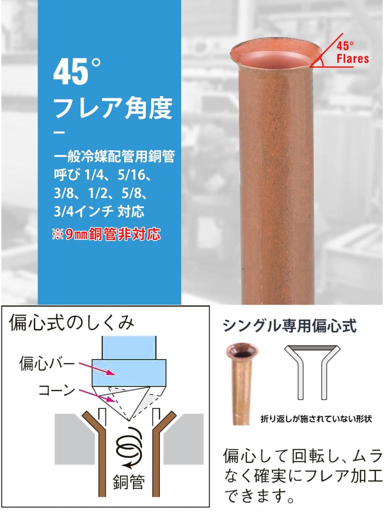 IWISS CT-N806A Ручной эксцентриковый инструмент для развальцовки, прецизионный инструмент для развальцовки труб кондиционеров (Совместимо с дюймами и сантиметрами)