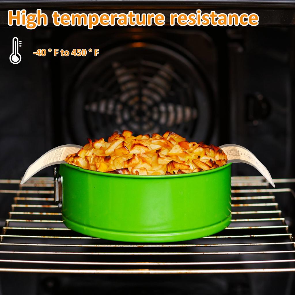 2 шт. силиконовый слинг для хлеба, антипригарный силиконовый коврик для выпечки, длинная ручка, термостойкий, слинг для хлеба на закваске, вкладыш для голландской духовки