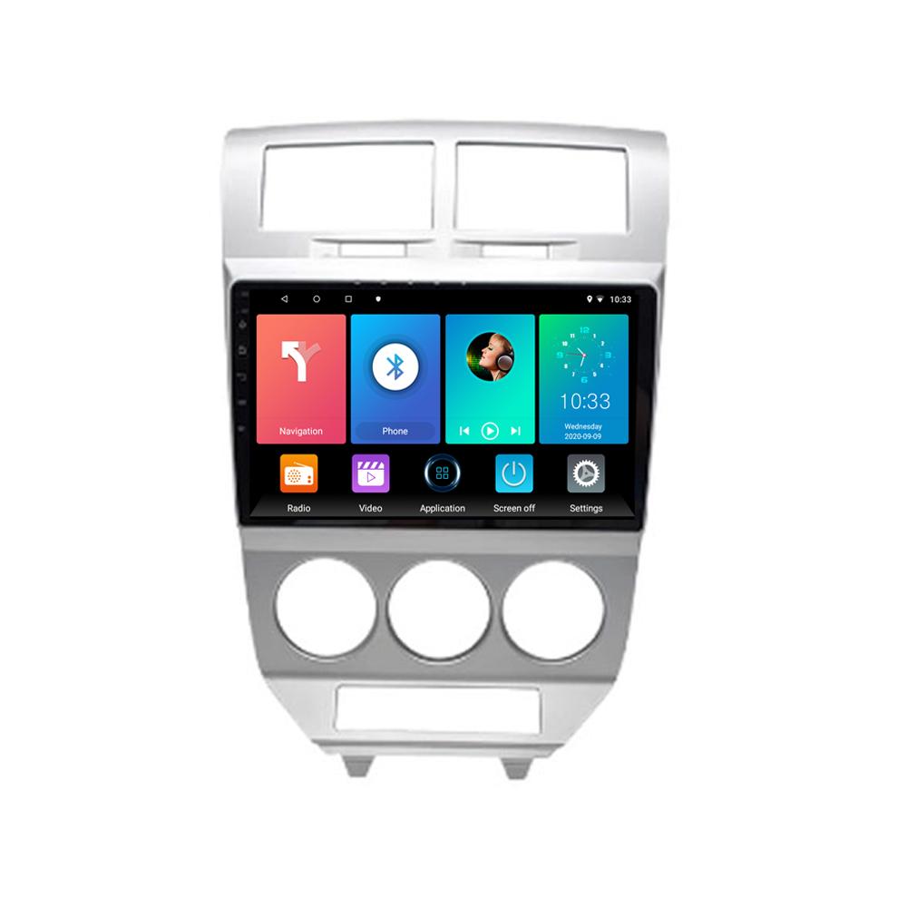 9-дюймовый автомобильный радиоприемник для Dodge Caliber 2007-2010, автомобильный мультимедийный видеоплеер, стерео радио, GPS-навигация, WIFI, 1 + 16 ГБ