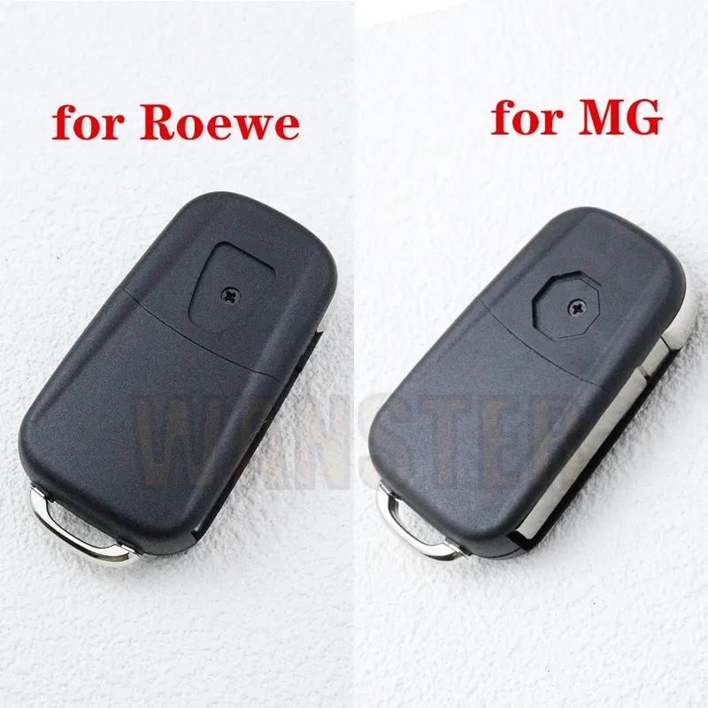 3 кнопки Замена Корпус Брелок Автомобильного Ключа для Roewe 350 360 750 W5 550 для MG 3 5 6 7 MG3 MG5 MG6 MG7 GT GS Складной Ключ