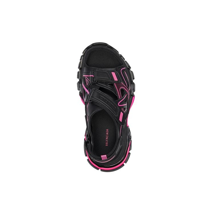 (WMNS) Balenciaga Track Sandal 'Black Pink' Women's 617543W3AJ11050