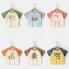 Baby Clothes Boys Short-sleeved T-shirts Summer Clothes Girls Baby Children Summer Cotton Children's Clothing Tops