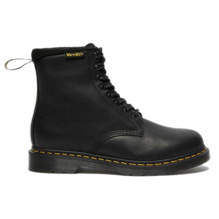 1460 Dr.Martens WarmWair Кожаный Ботинок на Шнуровке 'Черный' 27084001