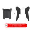 For Tesla ModelY Juniper 2025 Center Control Side Anti-kick Pad Leather Anti-dirty Protective Cover Defense Foot Mat Accessories