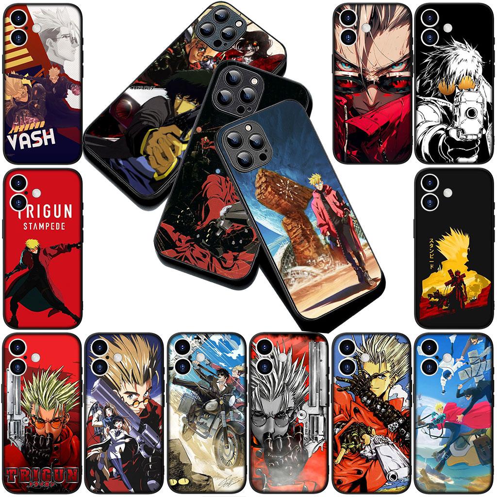 Чехол для телефона для Samsung Galaxy S25 S24 S23 FE Ultra Plus S7 Edge S25+ S23+ A56 5G Funda Корпус Мягкий чехол Trigun Stampede