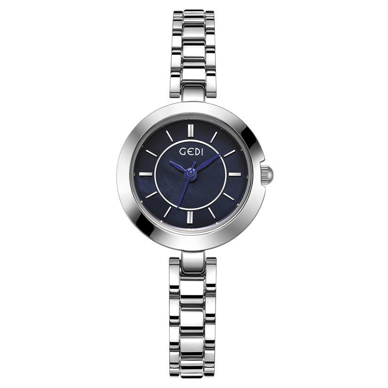 Medieval Alloy Watch Women'S Simple Niche Fritillary Quartz Watch Middle School Student High-End Chain Watch