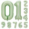 40 дюймов оливково-зеленого цвета воздушные шары с цифрами 1-9, большие цифровые гелиевые шары из фольги для девочек, детей, взрослых, декор для вечеринки в честь Дня Рождения