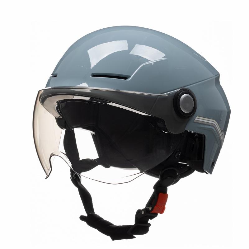 Helmet Electric Car Women's Summer Half Helmet 3C Certified Battery Motorcycle Men's Four Seasons Helmet