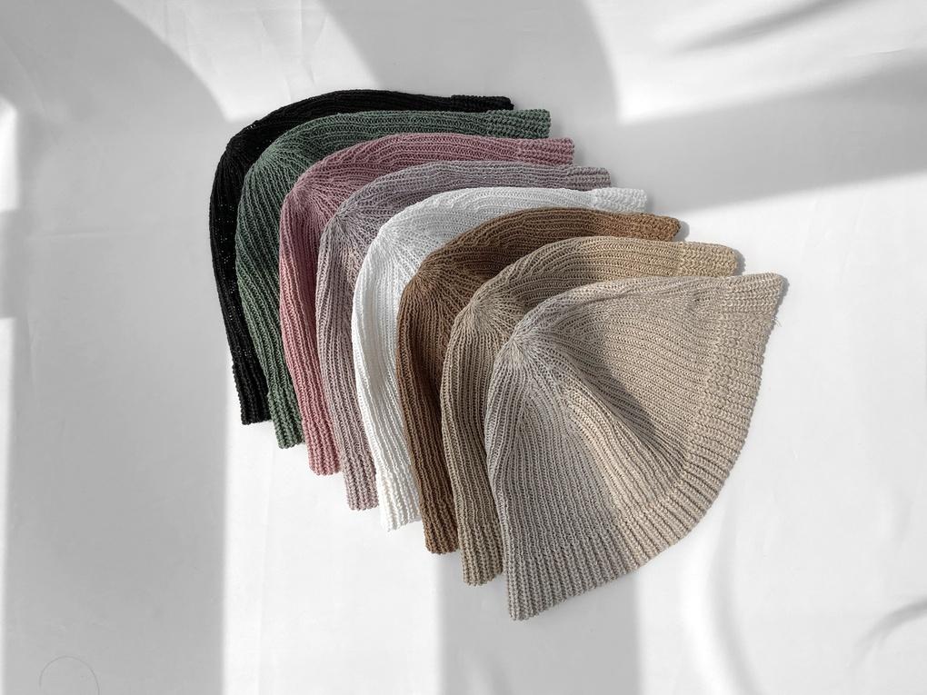 Женская Унисекс Круглая Панама Панама Ветка