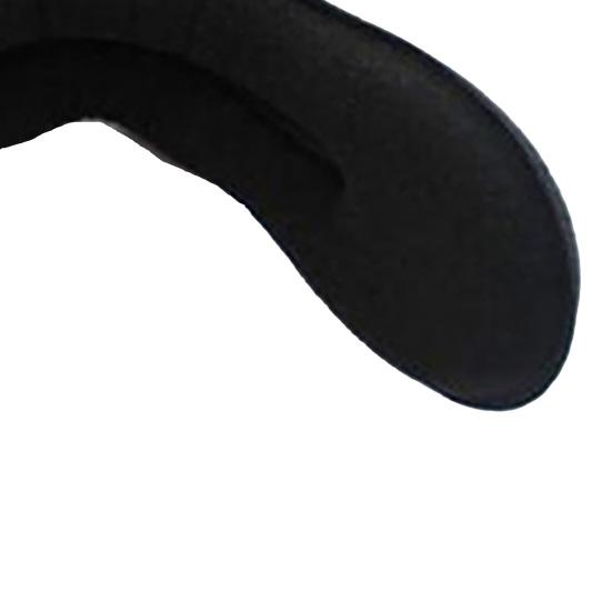 2Pcs/Set Hair Bun Easy-cleaning Multifunctional Black Sponge Hair Styling Tools for Girl