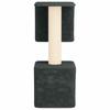 Cat Tree with Sisal Scratching Posts Dark Grey 114 cm