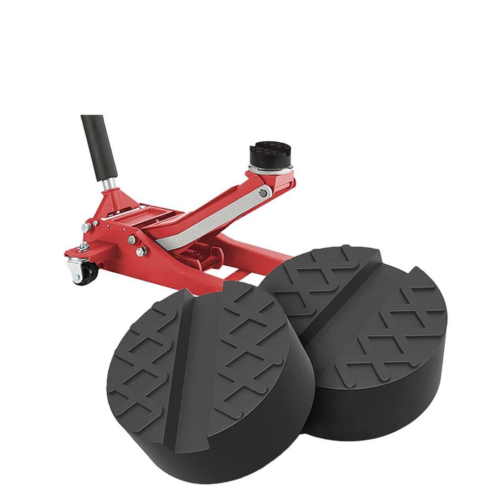 Auto Bracket Rubber Pads Durable Rubber Car Supplies Car Jack Bracket Portable Wear-resistant Car Accessories Jack Rubber Pad