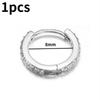 1 шт. Круглые Маленькие Крошечные Серьги-Кольца Ювелирные Аксессуары Украшения Подарки