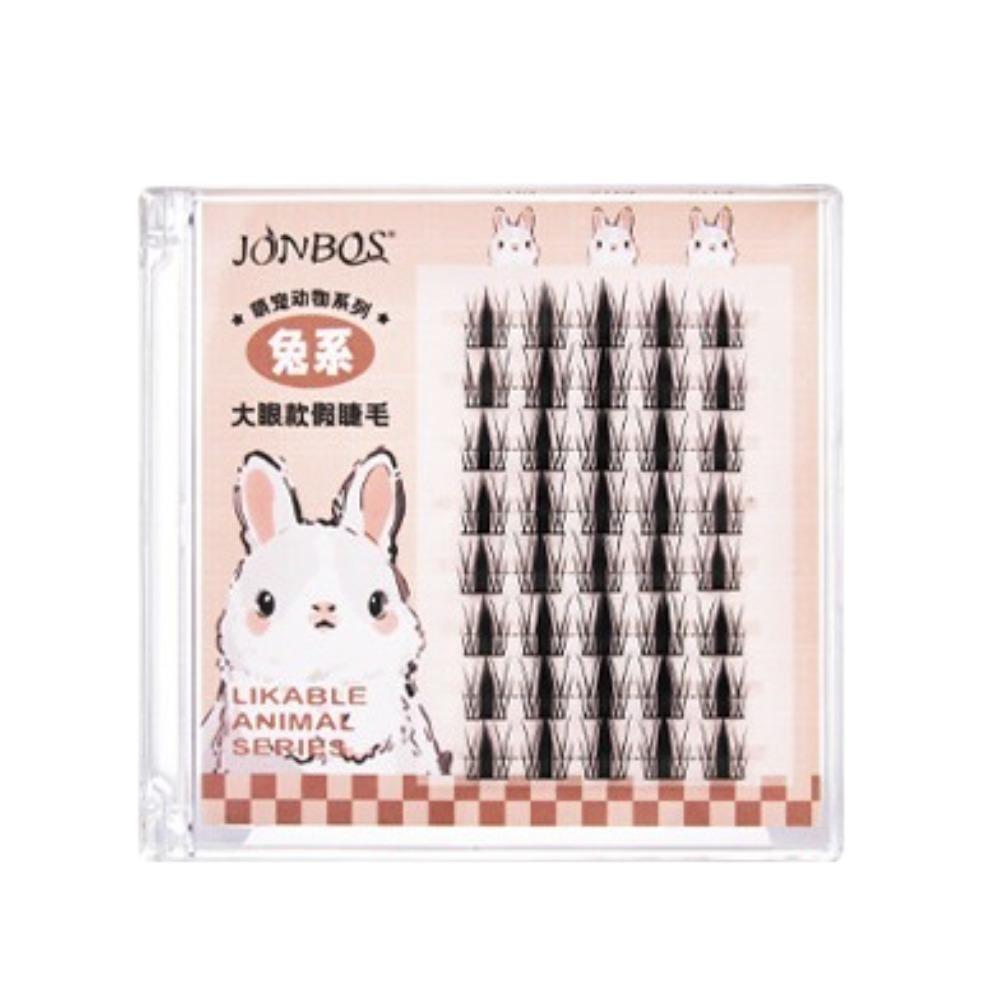 Самодельные накладные ресницы Многоразовые пучки накладных ресниц Пушистые самоклеящиеся пучки ресниц Макияж