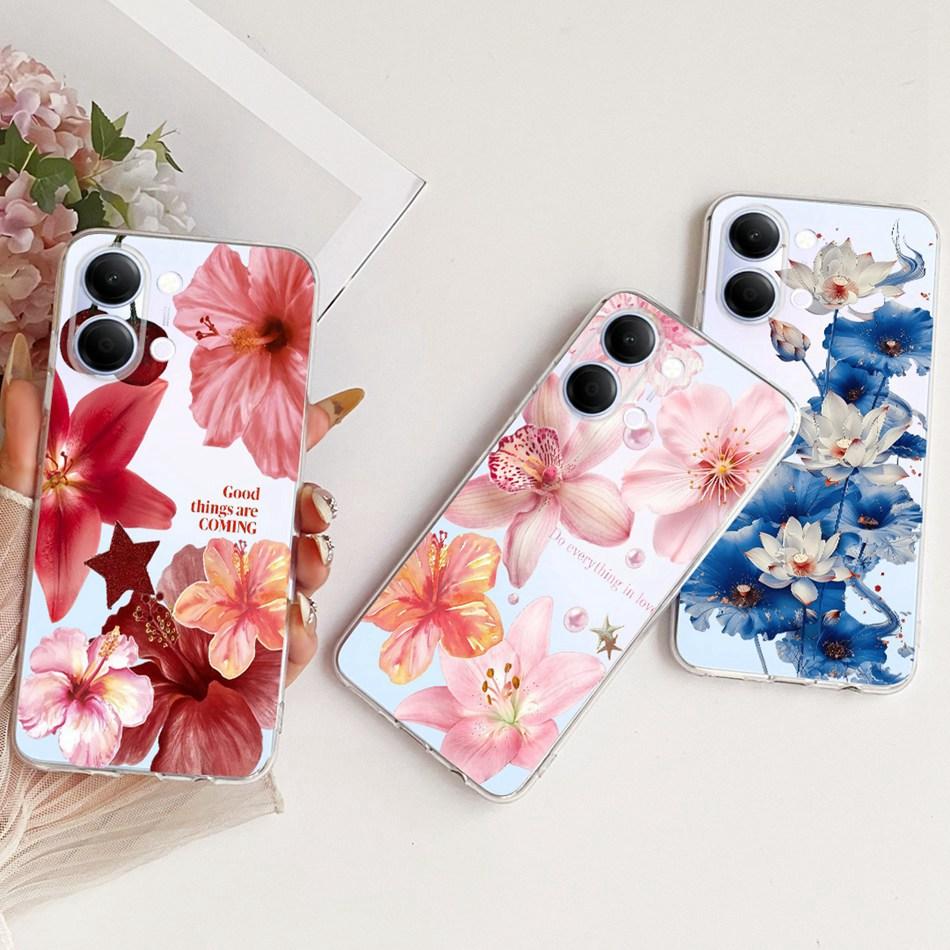Для Vivo Y05 Y11d 2026 Новый простой стиль Чехол для телефона Для Vivo Y11D Y05 4G Прозрачный ТПУ Мягкий силикон Чехлы