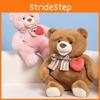 Creative Sweet Heart Bear Plush Doll Gift For Girlfriend Soft Cuddly Stuffed Animal