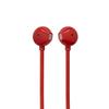 JBL TUNE 305C Проводные внутриканальные наушники 12,5-мм динамический драйвер USB Type-C Hi-Res Audio 96 кГц 24 бит Предустановленный эквалайзер Встроенный микрофон Плоский кабель Красный
